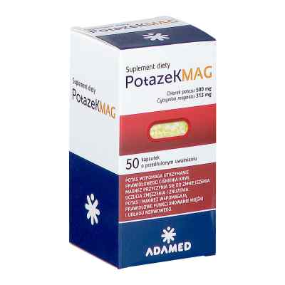 Potazek MAG 50  od ADAMED CONSUMER HEALTHCARE S.A. PZN 08301322