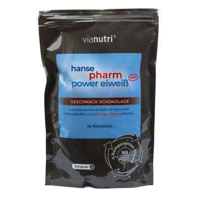 Power Eiweiss Plus Proszek na shake proteinowy Czekolada 500 g od Vianutri GmbH PZN 20166004