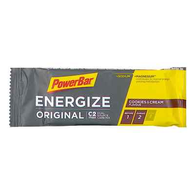 Powerbar Energize Cookies and Cream 55 g od NEC MED PHARMA GMBH PZN 10734536