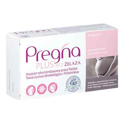 Pregna Plus bez żelaza kapsułki