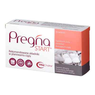 Pregna Start tabletki 30 od ZAKŁADY FARM. COLFARM PZN 08300106