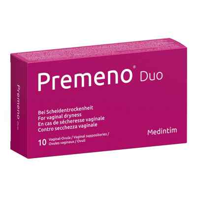 Premeno Duo Vaginalovula kapsułki dopochwowe 10 szt. od KESSEL medintim GmbH PZN 06078411