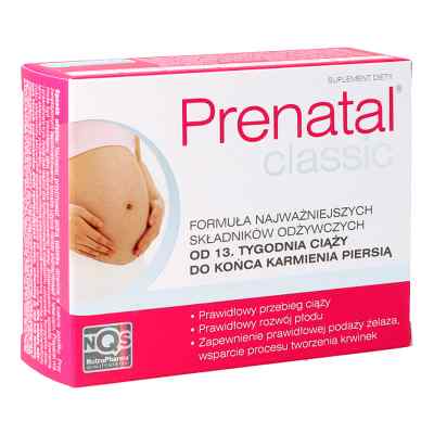 Prenatal Classic tabletki powlekane 30  od PURITANS PRIDE, INCORPORATED PZN 08301000