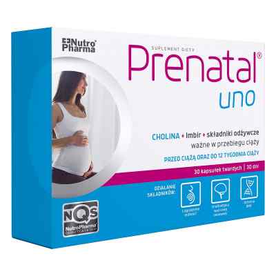 Prenatal Uno kapsułki 30  od HOLBEX SP. Z O.O. PZN 08300962