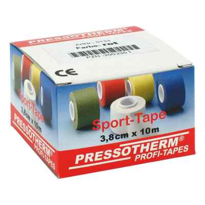 Pressotherm Sport-tape 3,8cmx10m rot 1 szt. od ABC Apotheken-Bedarfs-Contor Gmb PZN 02002351