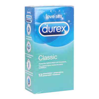 Prezerwatywy DUREX Classic 12  od RECKITT BENCKISER HEALTHCARE (UK) LTD PZN 08300284