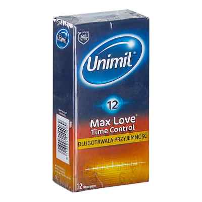 Prezerwatywy UNIMIL MAX LOVE Time Control 12  od  PZN 08304245