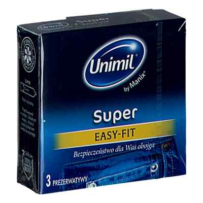 Prezerwatywy UNIMIL Super 3  od SURETEX LTD. PZN 08303335