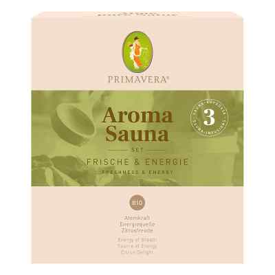 Primavera® zestaw aromasauna Świeżość i energia