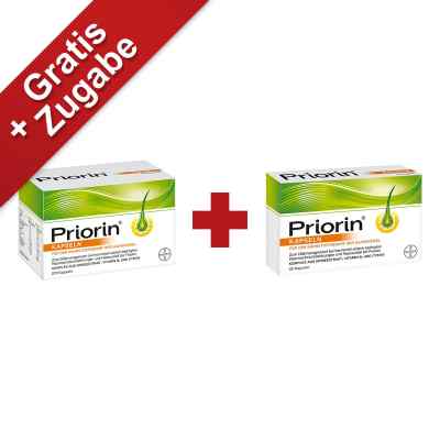 Priorin Aktion 270er kapsułki + 30er kapsułek Gratis 1 szt. od Bayer Vital GmbH PZN 08102314