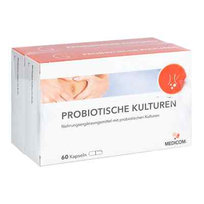 Probiotische Kulturen Kapseln 2X60 szt. od Medicom Pharma GmbH PZN 15747070