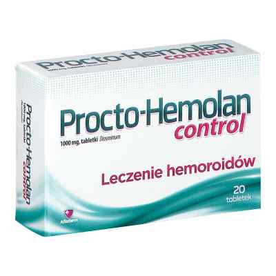 Procto-Hemolan control tabletki 20  od AFLOFARM FABRYKA LEKÓW SP.Z O.O. PZN 08301881