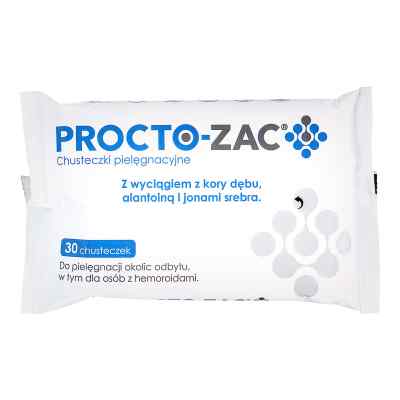 Procto-Zac Chusteczki pielęgnacyjne 30  od  PZN 08305348