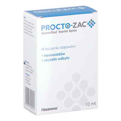 Procto-zac MemeThol Barrier spray 10 ml od  PZN 08304140