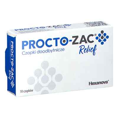 Procto-Zac Relief czopki 10  od  PZN 08304141