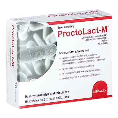 ProctoLact-M saszetki 10  od MASTERS SP. Z O.O. PZN 08302131