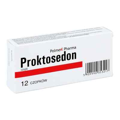 Proktosedon czopki 12  od FULTON MEDICINALI S.P.A. PZN 08300066