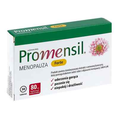 Promensil Forte 80 mg 30 od PHARMACARE (EUROPE) LTD PZN 08300022
