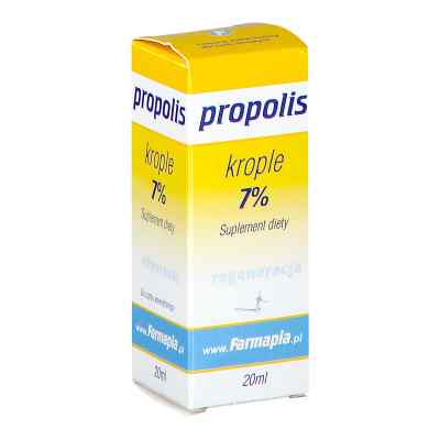 Propolis 7% płyn 20 ml od FARMAPIA PZN 08302726