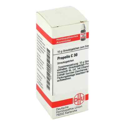Propolis C 30 Globuli 10 g od DHU-Arzneimittel GmbH & Co. KG PZN 07459233