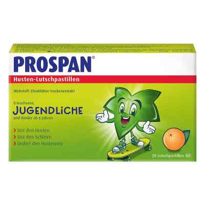Prospan Husten pastylki do ssania 20 szt. od Engelhard Arzneimittel GmbH & Co PZN 08884174