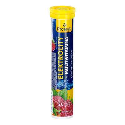 Protego Elektrolity + Multiwitamina smak malina-granat