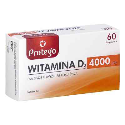 Protego Witamina D3 4000 kapsułki 60  od PRODUKCYJNO-HANDL.PRZED.FARMAC.CURTIS HEALTHCARE S PZN 08305947