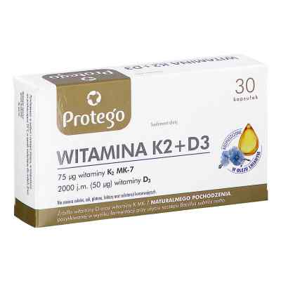 Protego Witamina K2 + D3 kapsułki