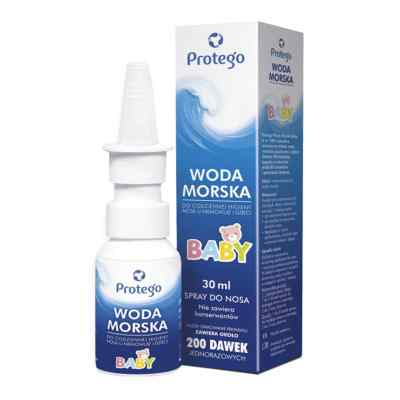 Protego woda morska izotoniczna Baby 30 ml od GLOBAL PHARMA CM SPÓŁKA AKCYJNA  PZN 08300649