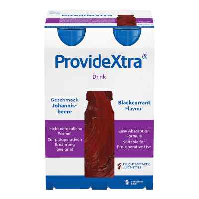 Provide Xtra Drink o smaku porzeczkowym 4X200 ml od Fresenius Kabi Deutschland GmbH PZN 00066080