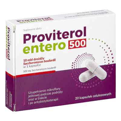 Proviterol Entero 500 kapsułki celulozowe