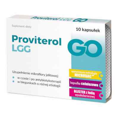Proviterol LGG GO kapsułki 10 od BIOTICOM PZN 08300651