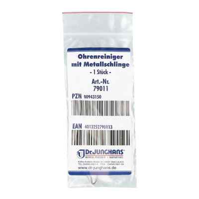 Przyrząd do czyszczenia uszu z metalową pentelką 1 szt. od Dr. Junghans Medical GmbH PZN 00943150