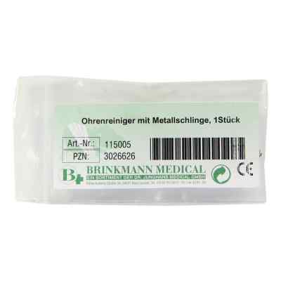 Przyrząd do czyszczenia uszu z metalową pentelką 1 szt. od Brinkmann Medical ein Unternehme PZN 03026626
