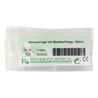 Przyrząd do czyszczenia uszu z metalową pentelką 1 szt. od Brinkmann Medical ein Unternehme PZN 03026626