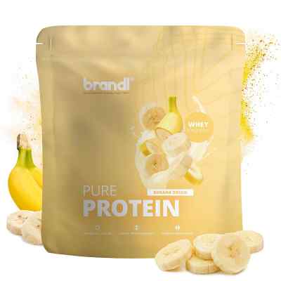 Pure Protein Banane Pulver 1000 g od Brandl Nutrition GmbH PZN 18679363