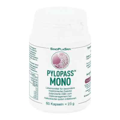 Pylopass Mono 200 mg na Helicobacter pylori kapsułki 60 szt. od SinoPlaSan GmbH PZN 13426930