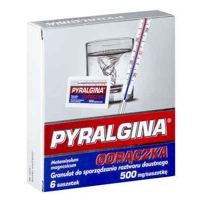 Pyralgina Gorączka saszetki 6  od LABORATORIOS ALCALA FARMA S.L. PZN 08301702