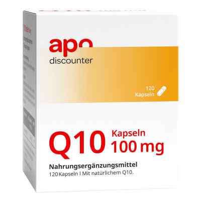 Q10 kapsułki 100 mg 120 szt. od apo.com Group GmbH PZN 16511004