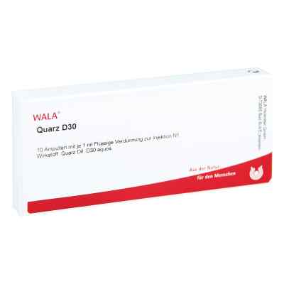 Quarz D 30 ampułki 10X1 ml od WALA Heilmittel GmbH PZN 02830444