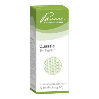 Quassia Similiaplex Mischung 20 ml od Pascoe pharmazeutische Präparate PZN 14852994