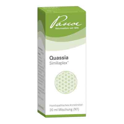 Quassia Similiaplex Mischung 20 ml od Pascoe pharmazeutische Präparate GmbH PZN 14852994