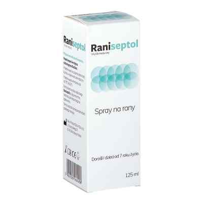 Raniseptol spray na rany 125 ml od ADEX COSMETICS & PHARMA PZN 08301956