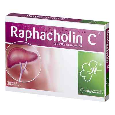 Raphacholin C tabletki 30  od WROCŁAWSKIE ZAKŁADY ZIELARSKIE 