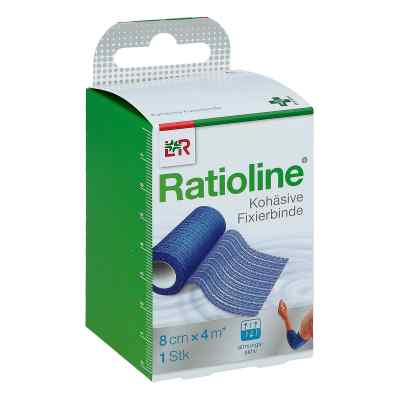 Ratioline acute Fixierbinde 8cmx4m blau 1 szt. od Lohmann & Rauscher GmbH & Co.KG PZN 02684178