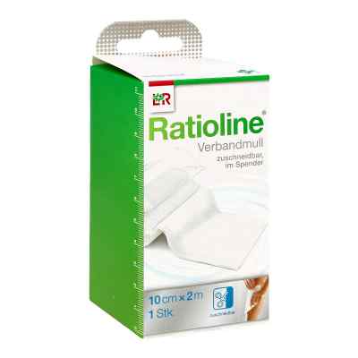 Ratioline acute Verbandmull 10cmx2m gerollt