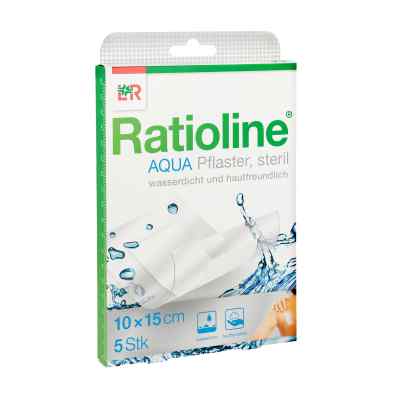 Ratioline aqua Duschpflaster Plus 10x15cm steril plaster 5 szt. od Lohmann & Rauscher GmbH & Co.KG PZN 09508214