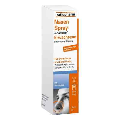 Ratiopharm Spray do nosa dla dorosłych 10 ml od ratiopharm GmbH PZN 00999831