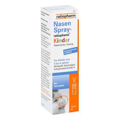 Ratiopharm Spray do nosa dla dzieci 10 ml od ratiopharm GmbH PZN 00999854