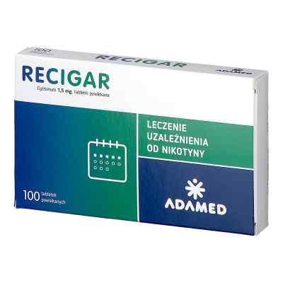 Recigar tabletki powlekane 100  od ADAMED PHARMA SPÓŁKA AKCYJNA  PZN 08300710